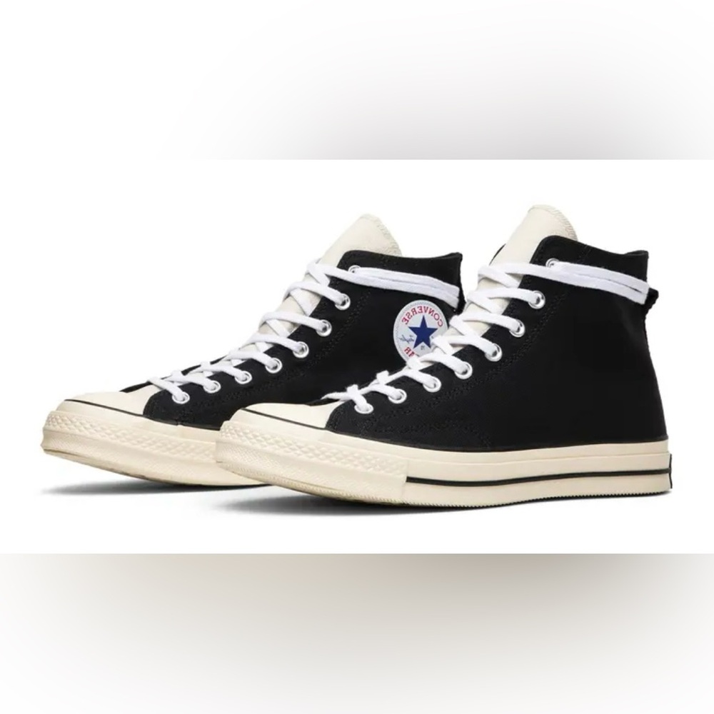 Fear of‎ God Essentials Converse Chuck Taylor Cream black High-Tops. Men size 11